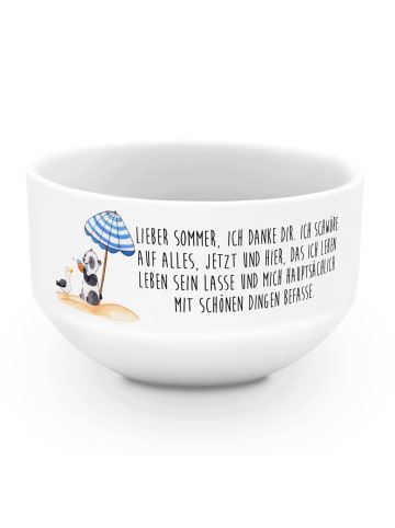 Mr. & Mrs. Panda schälchen Lieber Sommer mit Spruch in Weiß