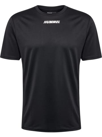 Hummel T-Shirt "Hmlmulti Pl Jersey" in Schwarz