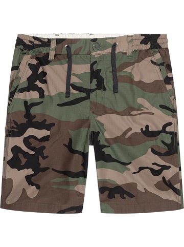 Vintage Industries Short "Worker Shorts" in Camouflage