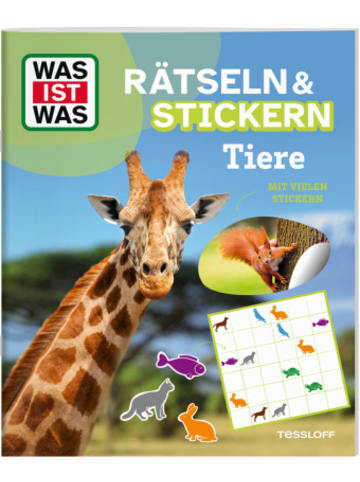 Tessloff Buch - WAS IST WAS Rätseln und Stickern: Tiere