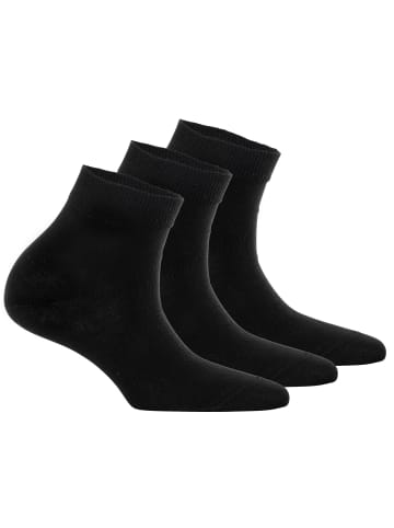 Tamaris Socken 3er Pack in Schwarz