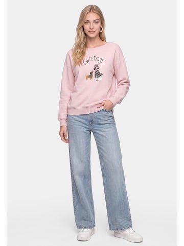 myMo Women Sweatshirt in Light Rose