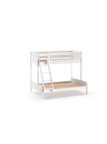 58 aufm Kessel ETAGENBETT Karyl 208x175x158 aus Massivholz in Weiß