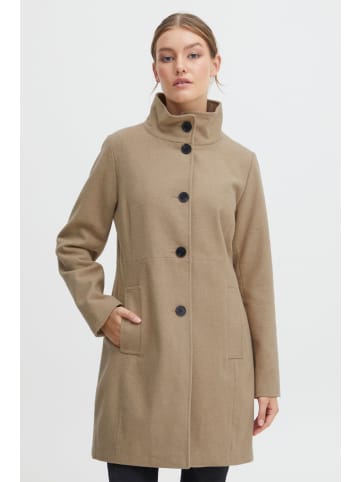 Oxmo Wollmantel OXValerine in Beige