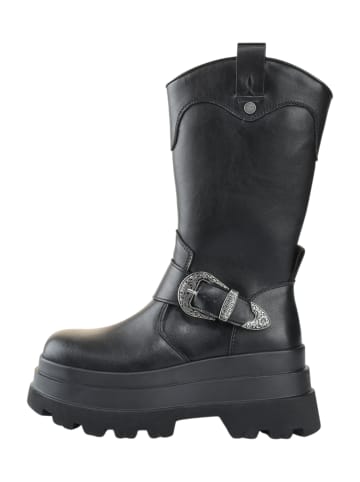 Buffalo Stiefel schwarz