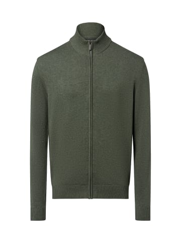 Nils Sundström Strickjacke in oliv - 0005
