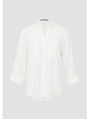 QS Bluse in 0200_ecru