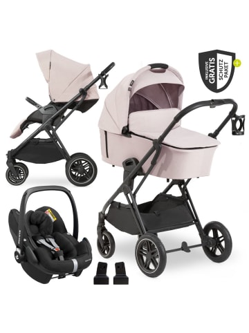 Hauck 3in1 Kinderwagen-Set Vision X Trio Set - in beige
