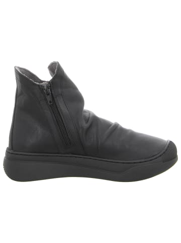 softinos Klassische Stiefelette in schwarz