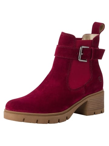 Tamaris Chelsea Boot in RED