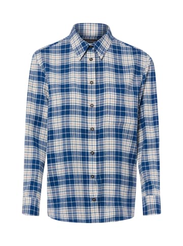 Franco Callegari Bluse in blau weiß