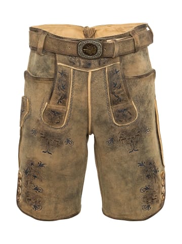MADDOX Lederhose BUCHNER in dunkelbraun