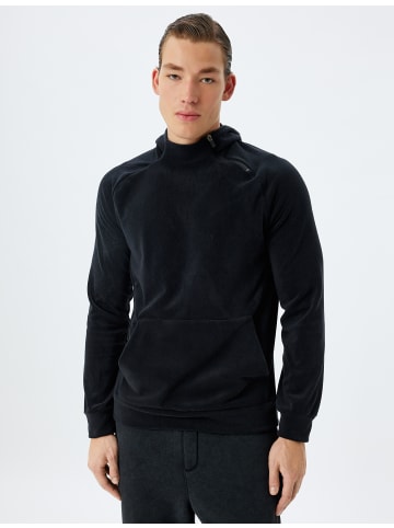 KOTON Sweatshirt in Schwarz