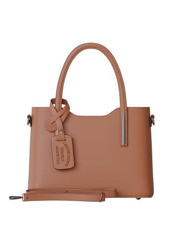 Kmisso Henkeltasche in Cuoio scuro