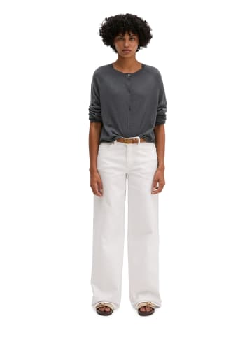 Marc O'Polo Feinstrick-Cardigan relaxed in Oxide Grey
