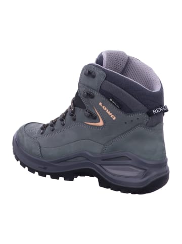 LOWA Outdoorschuhe RENEGADE EVO GTX MID Ws in graphit/aprikose