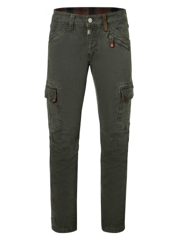 Timezone Cargo Denim Hose Slim Fit Stretch Jeans Regular BenTZ in Grün