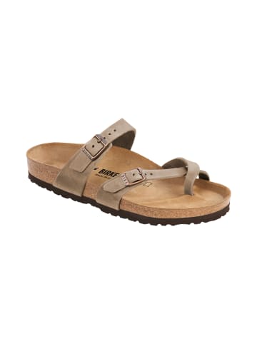 Birkenstock Zehentrenner Mayari Fettleder in Braun