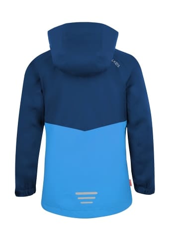 Trollkids Regenjacke "Nusfjord" in Marineblau / Mittelblau