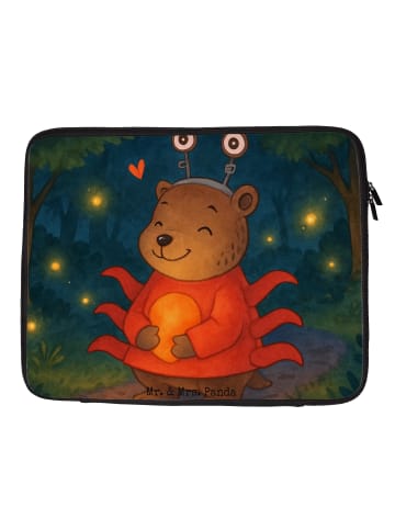Mr. & Mrs. Panda Laptop Hülle Krebs Astrologie Design ohne Spruch in Weiß