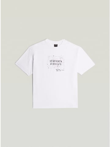 Coord Graphic Relaxed T-Shirt white