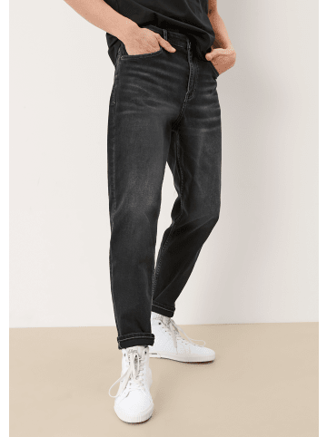 QS by S. Oliver Denim Hose lang in Grau