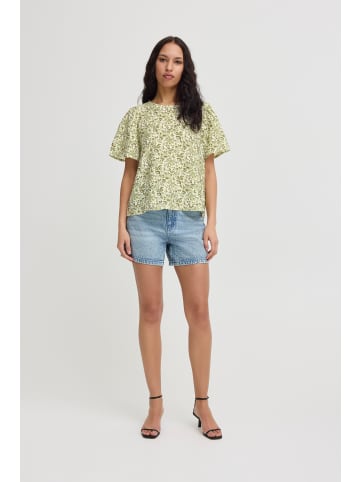 ICHI Kurzarm-Bluse IXHARPER Regular fit in Oasis Flower Print