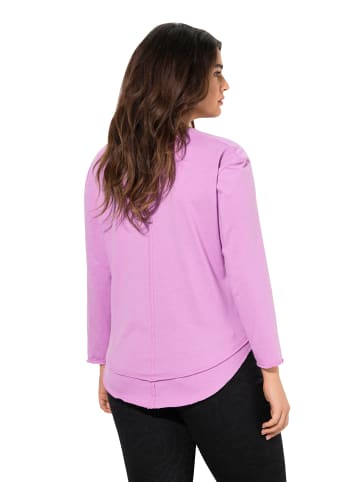 Ulla Popken Langarmshirt in amethyst