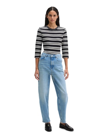 Marc O'Polo Gestreiftes T-Shirt regular in Dark Blue