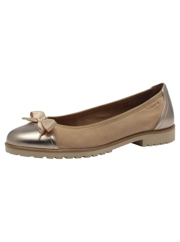 Tamaris Ballerina in TAN COMB