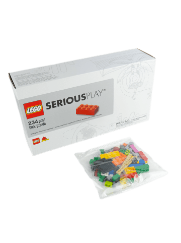 LEGO Serious Play 2000414 Starterset + Bag 334 Teile - ab 3 Jahren in multicolored