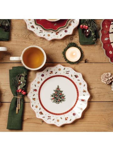 Villeroy & Boch 6er Set Frühstücksteller Toy's Deligth ø 24,5 cm weiß in weiß