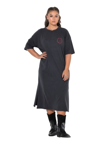 Studio Untold Midikleid in anthrazit melange