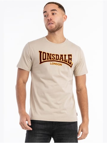 Lonsdale T-Shirt "Classic" in Beige