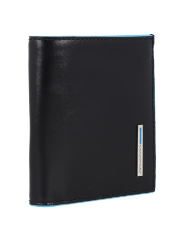 Piquadro Blue Square Geldbörse RFID Leder 10 cm in black