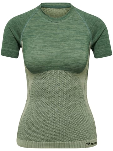 Hummel Sportshirt in Grün