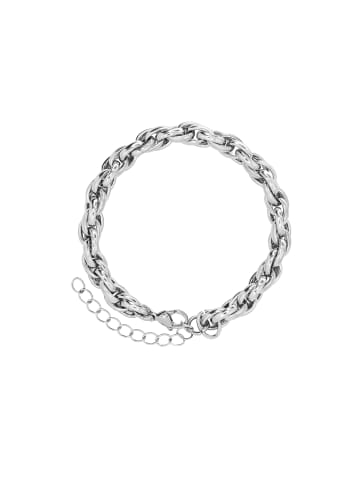 Steel_Art Gliederarmband Damen May silberfarben in Silberfarben Poliert