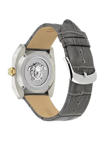 Versace Analoguhr für Damen in grau