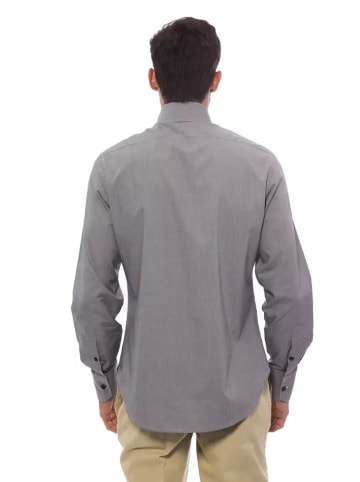 Billionaire Italian Couture Schwarz Baumwolle Herren Hemd