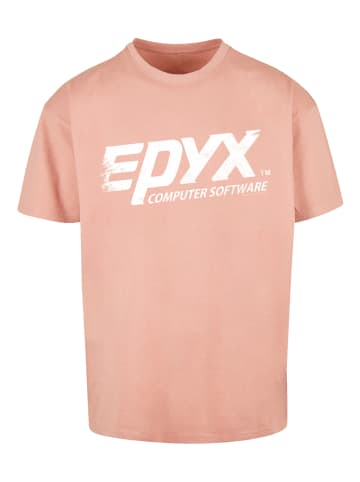 F4NT4STIC Heavy Oversize T-Shirt EPYX Logo WHT in amber