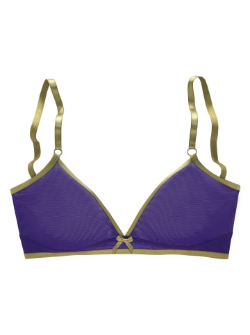 Vivance Bralette-BH in blau-olive