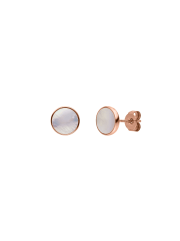 PURELEI Ohrringe White Gloss Rosegold