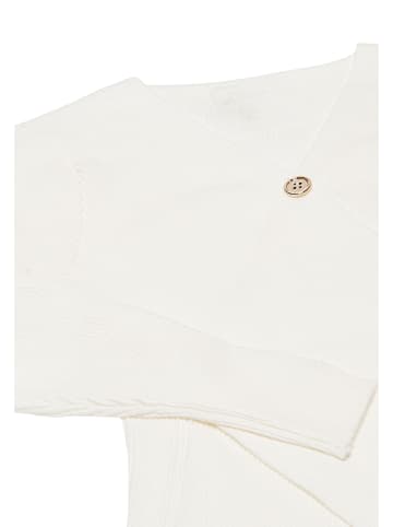 VIRITA Women Strickpullover in Wollweiss