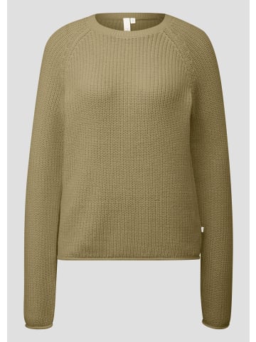 QS Strickpullover in 75W0_grün