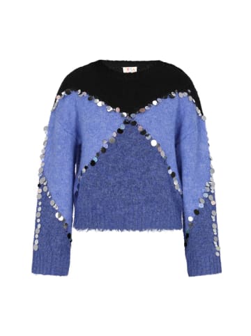 IZIA Pullover in Blau Mehrfarbig