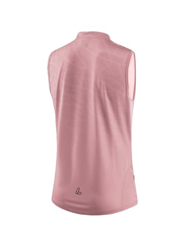 Löffler W BIKE SLEEVELESS SHIRT HZ CUT in Rose403