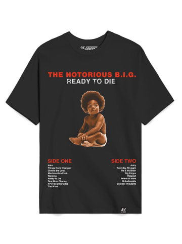 Re:Covered T-Shirt The Notorious B.I.G Ready To Die Relaxed in Black