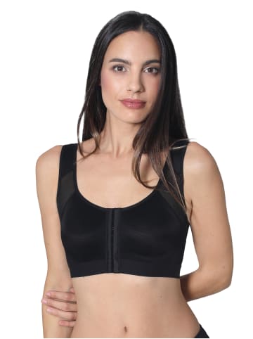 Sassa 2er Pack Soft-BH Vorderverschluss in Black