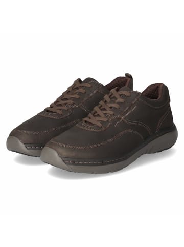 Clarks Schnürhalbschuh in dunkelbraun