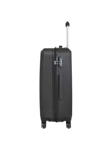 Paradise by CHECK.IN Havanna - 4-Rollen-Trolley 67 cm (rot) in schwarz